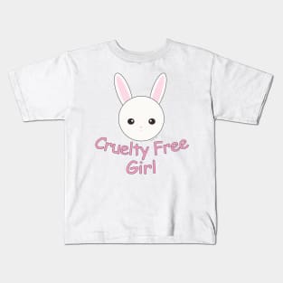 Cruelty Free Girl Kids T-Shirt